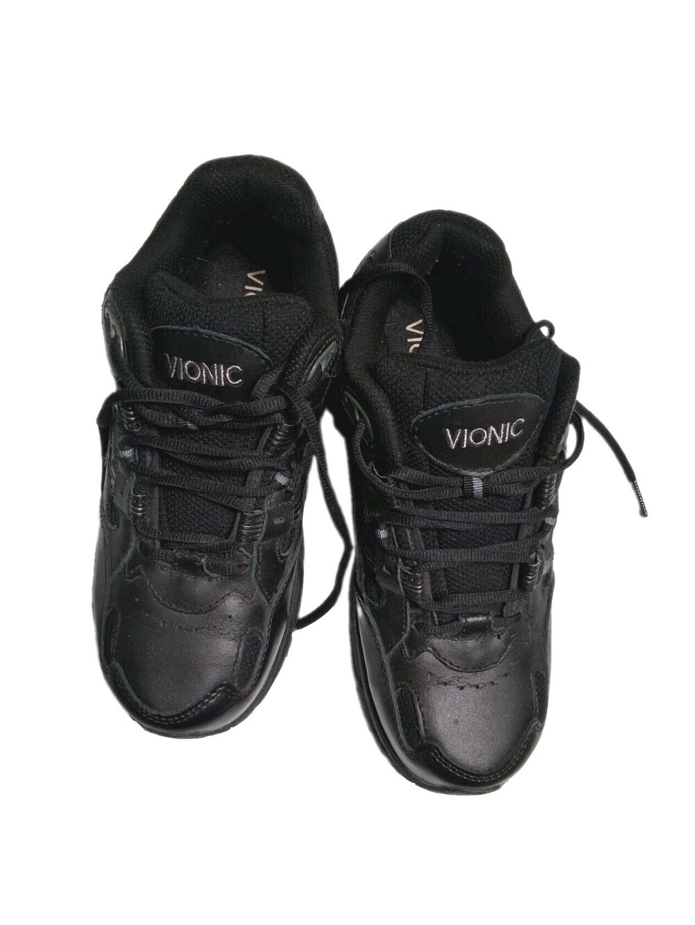 Vionic Shoes, Black Walkers, Women's USA 6, UK 4, EUC